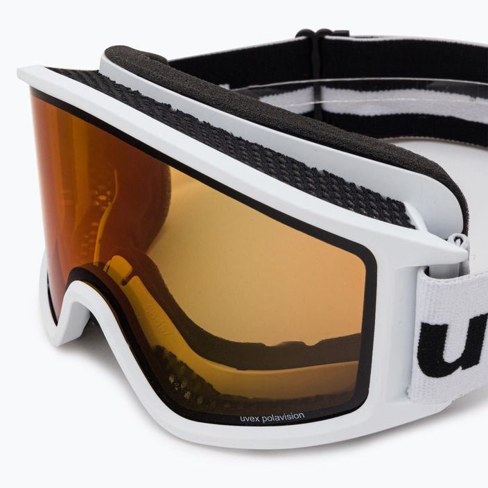 UVEX ski goggles G.gl 3000 P white mat/polavision brown clear 55/1/334/10 5
