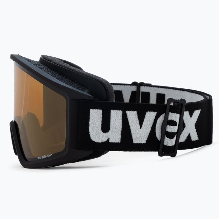 UVEX ski goggles G.gl 3000 P black mat/polavision brown clear 55/1/334/20 4
