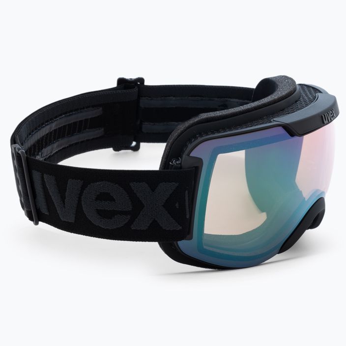 Ski goggles UVEX Downhill 2000 V black/mirror green variomatic 55/0/123/21