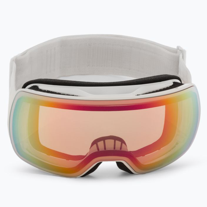 Ski goggles UVEX Compact V white/mirror rainbow variomatic 55/0/142/10 2