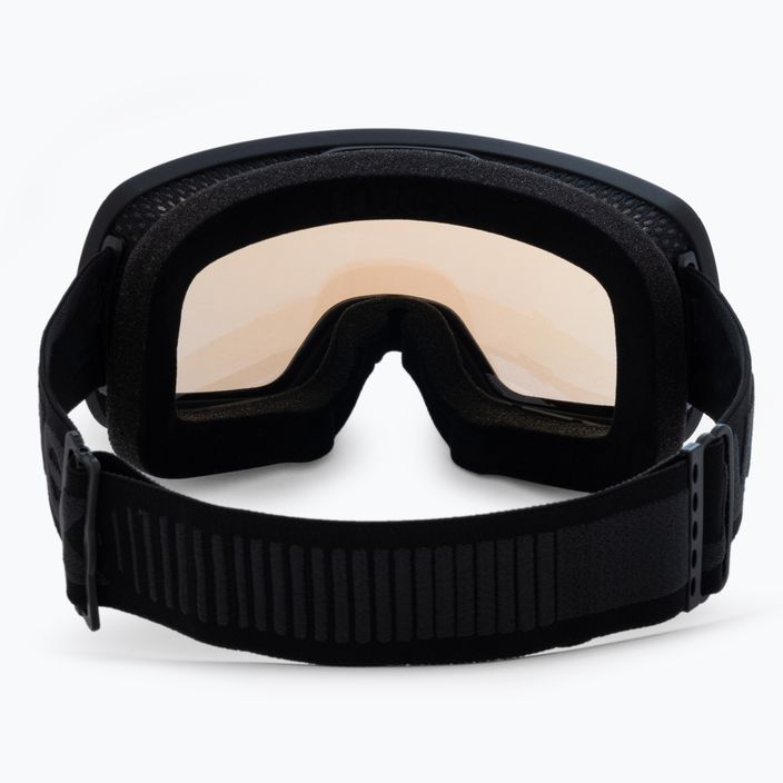 Ski goggles UVEX Compact V black matt/mirror blue variomatic 55/0/142/20 3