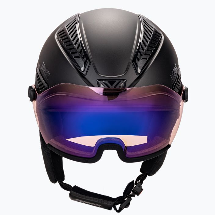 UVEX ski helmet Hlmt 600 vario black 56/6/238/20 2