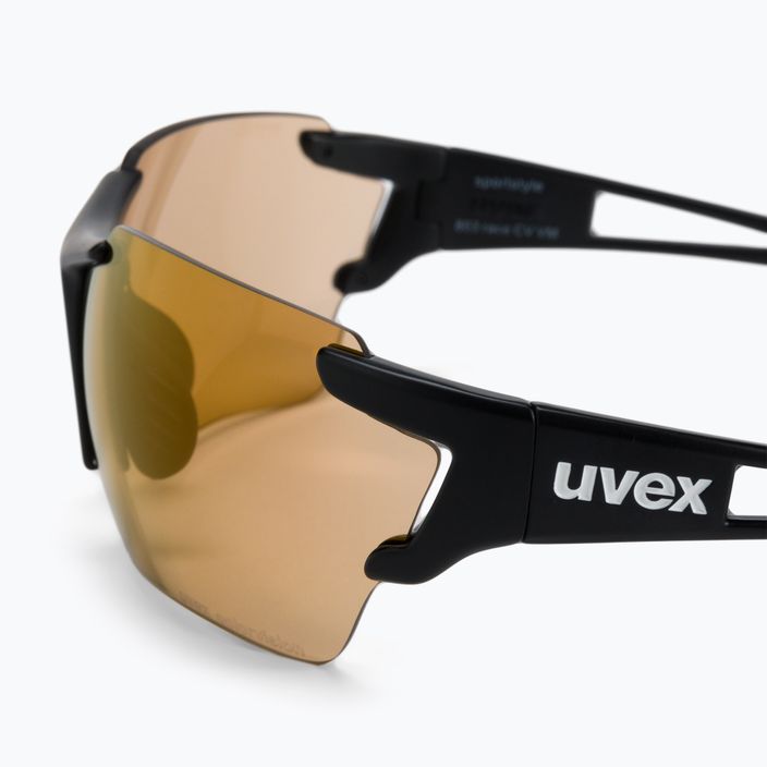 UVEX Sportstyle 803 R CV V black mat/colorvision litemirror red variomatic cycling glasses S5320412206 4