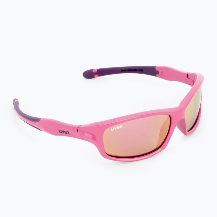 UVEX children's sunglasses Sportstyle 507 pink purple/mirror pink 53/3/866/6616