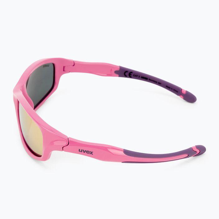 UVEX children's sunglasses Sportstyle 507 pink purple/mirror pink 53/3/866/6616 4