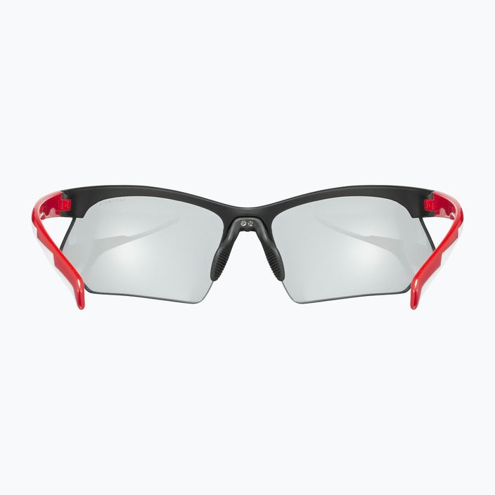 UVEX Sportstyle 802 V black red white/variomatic smoke cycling glasses 53/0/872/2301 9