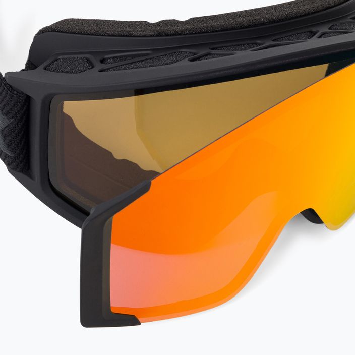 Ski goggles UVEX G.gl 3000 TOP black mat/mirror red polavision/clear 55/1/332/2130 6