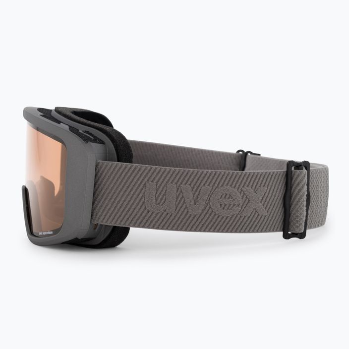 UVEX ski goggles Saga TO rhino mat/mirror silver/lasergold lite/clear 55/1/351/5030 4