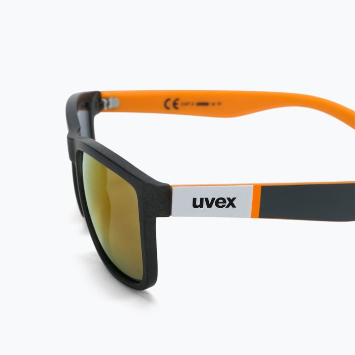 UVEX sunglasses Lgl 39 grey mat orange/mirror orange S5320125616 4