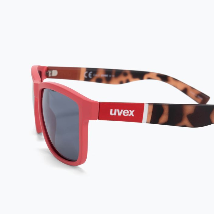 UVEX sunglasses Lgl 39 rose mat havanna/litemirror silverS5320123616 4