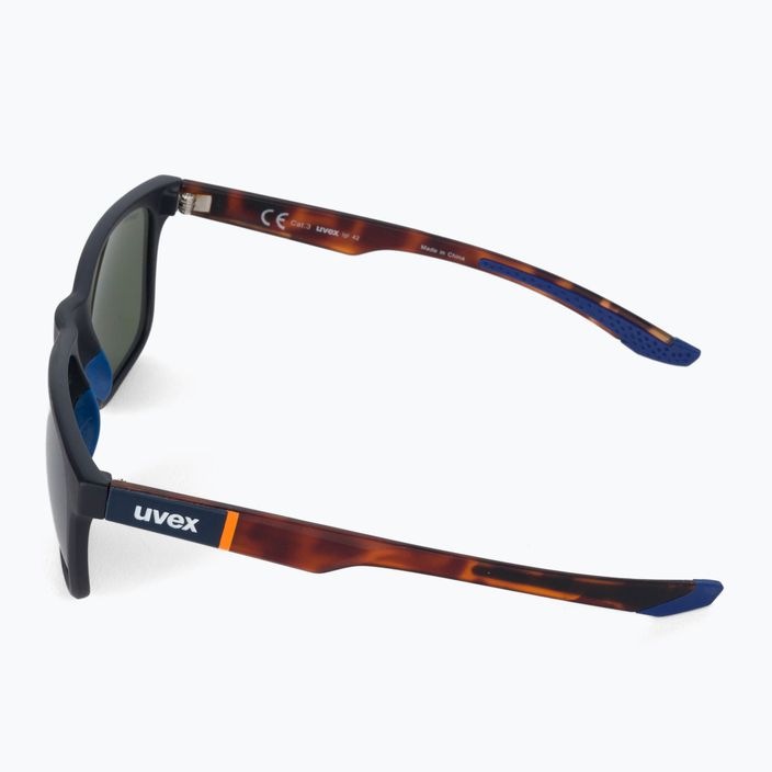 UVEX sunglasses Lgl 42 blue mat havanna/litemirror silver S5320324616 3