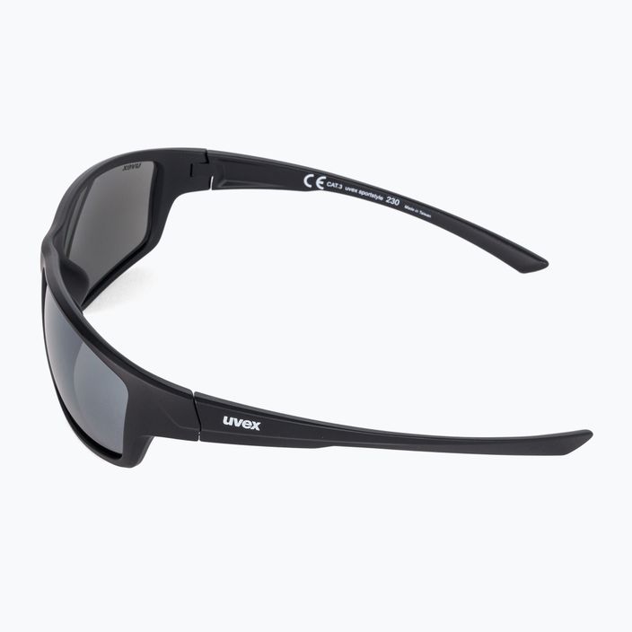 UVEX Sportstyle 230 black matt/litemirror silver cycling goggles S5320692216 4