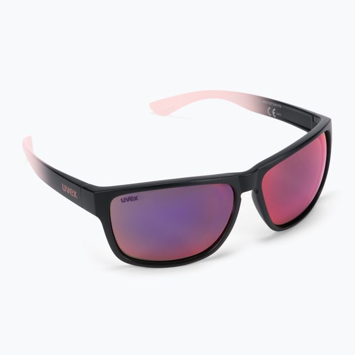UVEX sunglasses Lgl 36 CV black mat rose/colorvision mirror plasma S5320172398