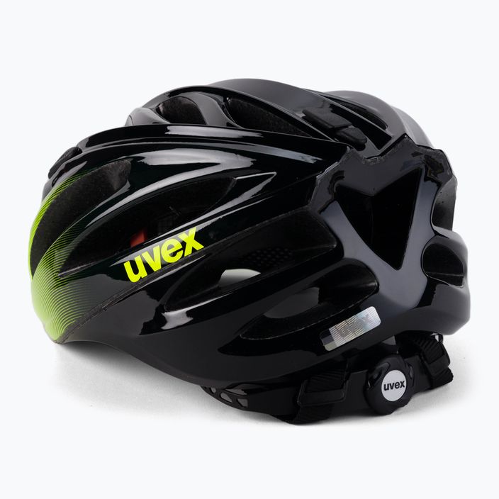 UVEX Boss Race bicycle helmet black/yellow S4102292015 4