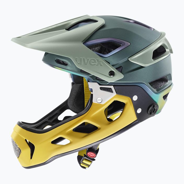 UVEX bike helmet Jakkyl HDE BOA green-yellow S4109780515 10