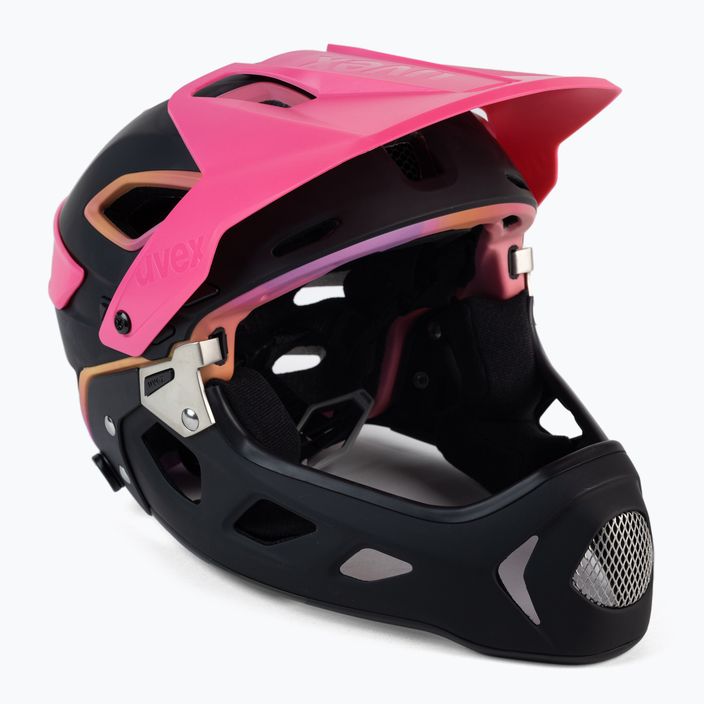 UVEX bike helmet Jakkyl HDE BOA black/pink S4109780615