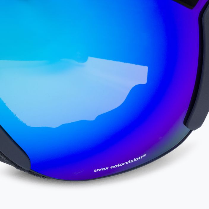 UVEX Downhill 2100 CV ski goggles black mat/mirror blue colorvision green 55/0/392/20 5