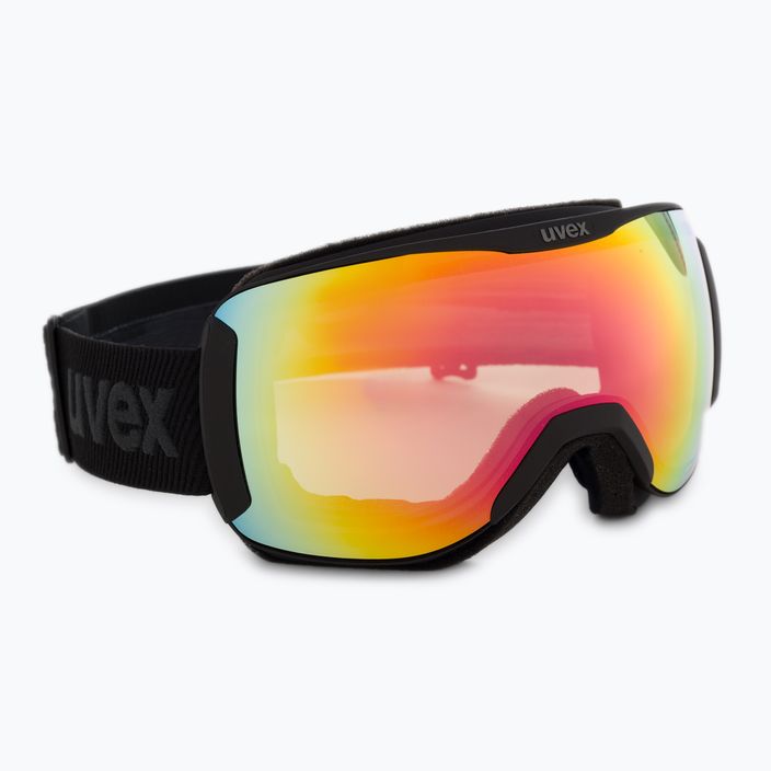 UVEX Downhill 2100 V ski goggles black mat/mirror rainbow variomatic/clear 55/0/391/2030
