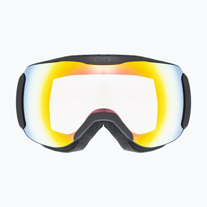 UVEX Downhill 2100 V ski goggles black mat/mirror rainbow variomatic/clear 55/0/391/2030 7