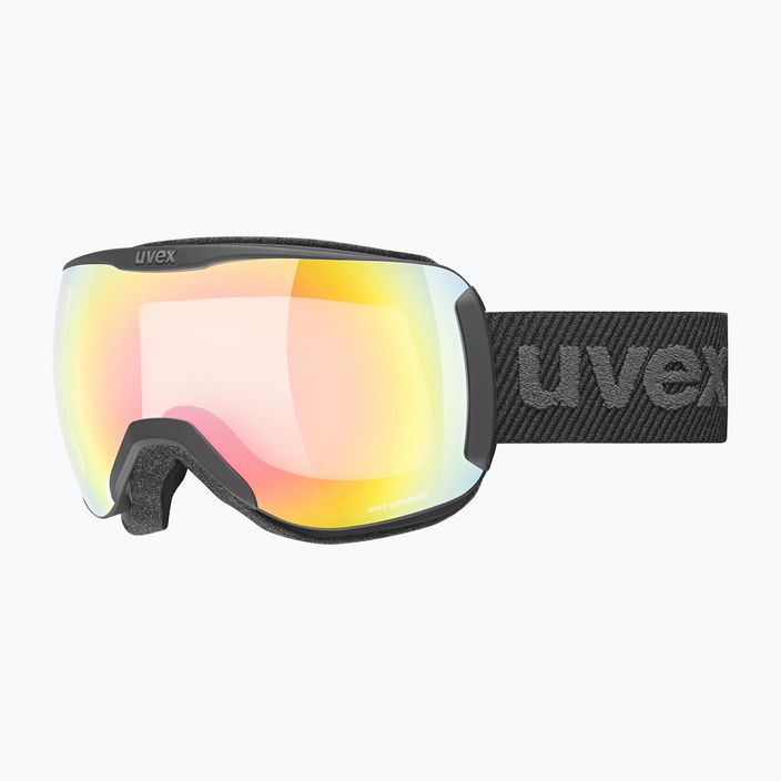 UVEX Downhill 2100 V ski goggles black mat/mirror rainbow variomatic/clear 55/0/391/2030 8