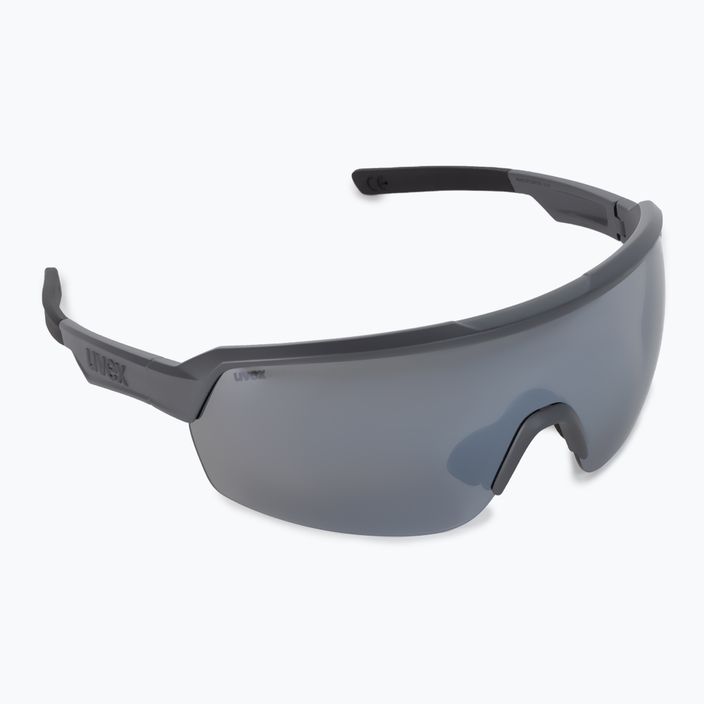 UVEX Sportstyle 227 grey matt/mirror silver cycling goggles S5320665516