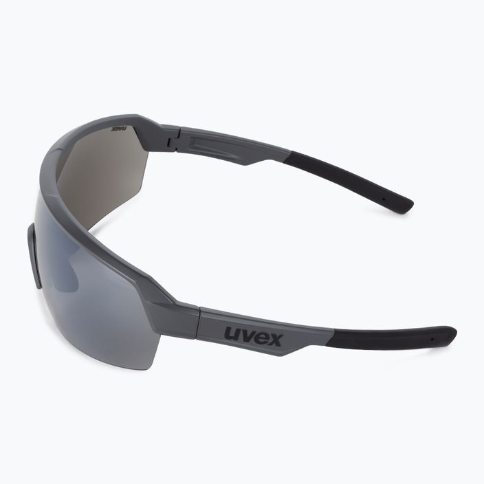 UVEX Sportstyle 227 grey matt/mirror silver cycling goggles S5320665516 4
