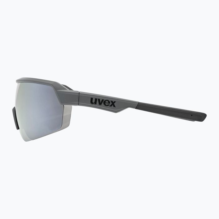UVEX Sportstyle 227 grey matt/mirror silver cycling goggles S5320665516 7
