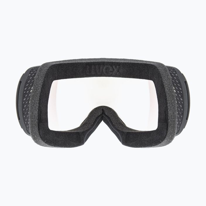 Ski goggles UVEX Downhill 2100 V black mat/mirror green variomatic/clear 55/0/391/2130 8