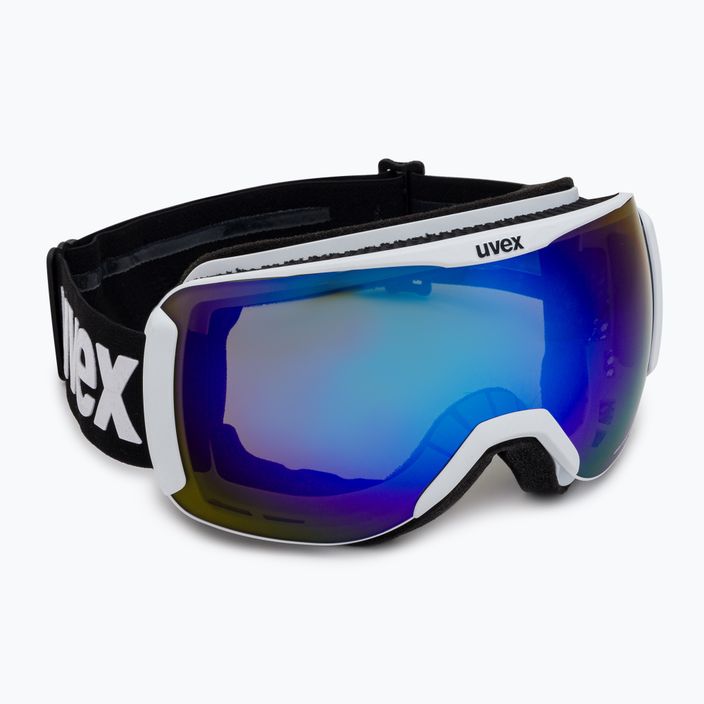 UVEX Downhill 2100 CV ski goggles white mat/mirror blue colorvision green 55/0/392/10