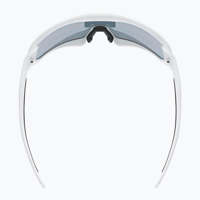 UVEX Sportstyle 231 white mat/mirror blue cycling glasses S5320658806 7