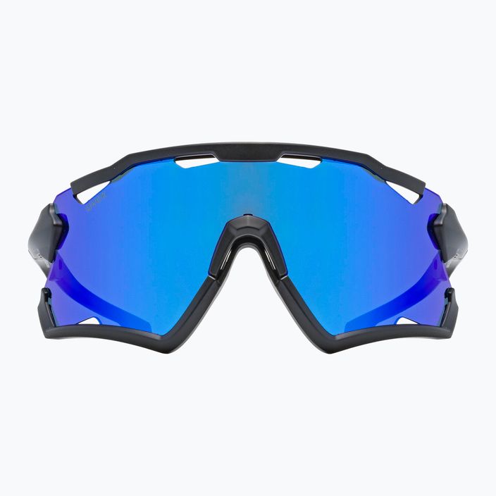 UVEX Sportstyle 228 black matt/mirror blue cycling goggles 53/2/067/2206 7