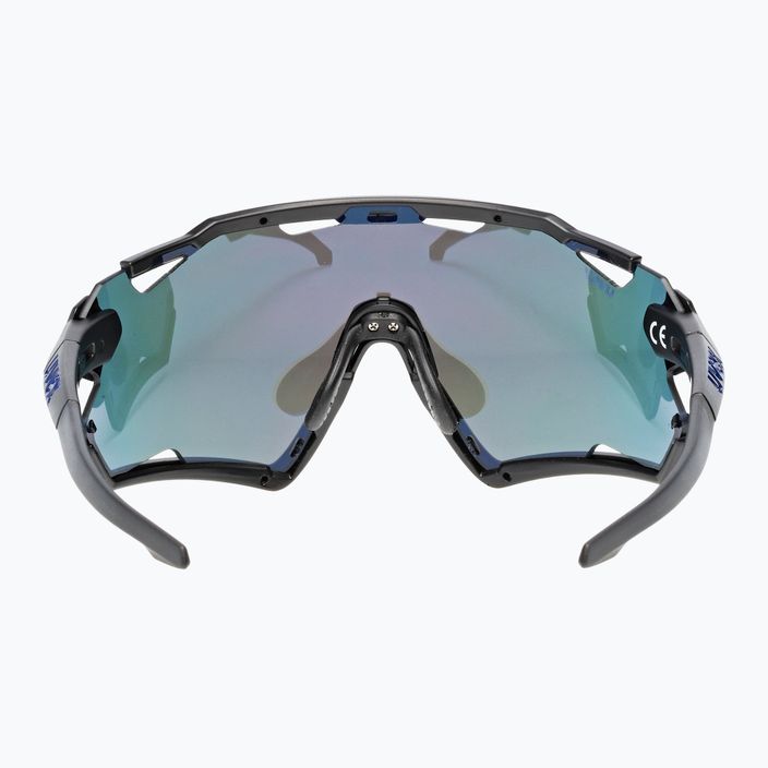 UVEX Sportstyle 228 black matt/mirror blue cycling goggles 53/2/067/2206 8