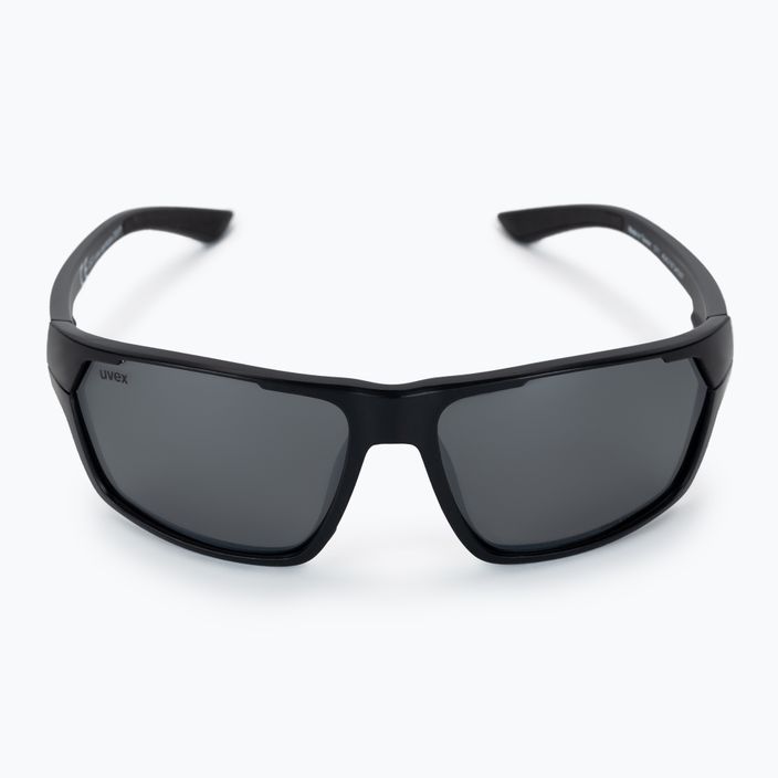 UVEX Sportstyle 233 P black mat/polavision litemirror silver cycling glasses S5320972250 3