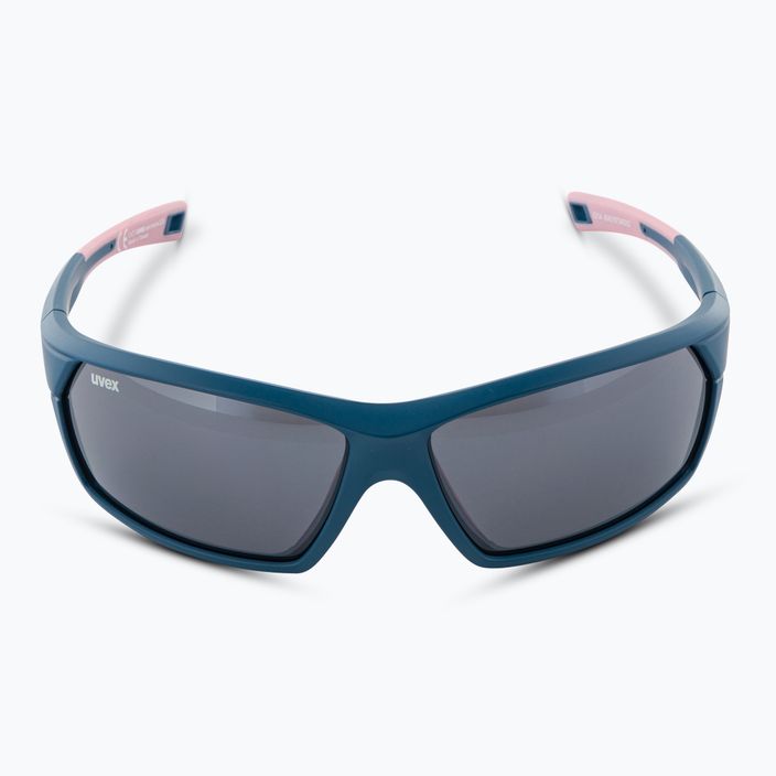UVEX Sportstyle 225 blue mat rose/silver sunglasses 3
