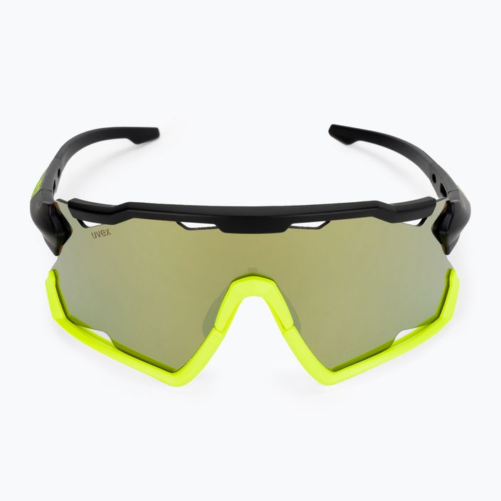 UVEX Sportstyle 228 black yellow mat/mirror yellow cycling goggles 53/2/067/2616 3