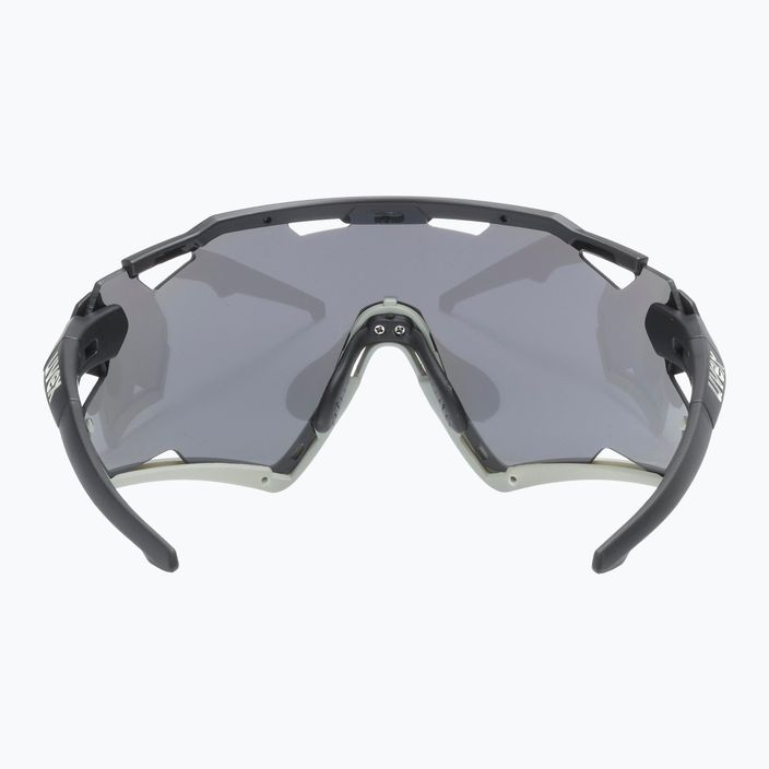 UVEX Sportstyle 228 black sand mat/mirror silver cycling glasses 53/2/067/2816 8