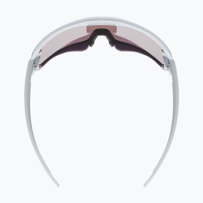 UVEX Sportstyle 231 silver plum mat/mirror red cycling glasses S5320655316 7