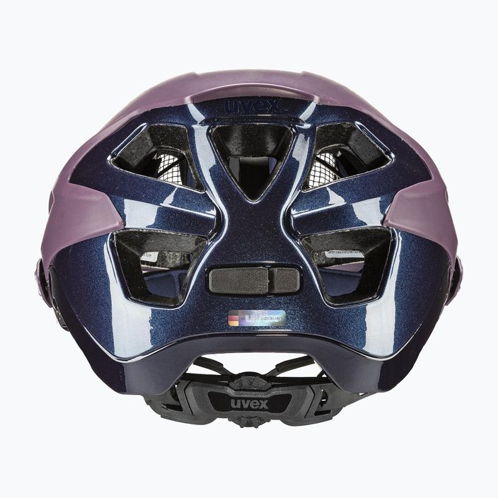 UVEX Quatro Integrale bicycle helmet plum/deep space matt 3