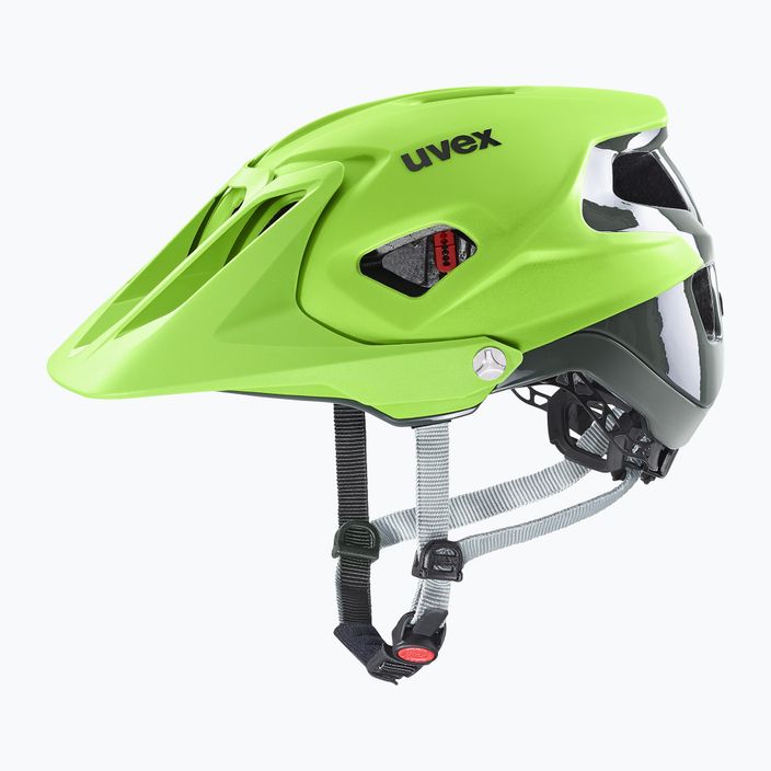 UVEX Quatro Integrale bicycle helmet lime/anthracite matt