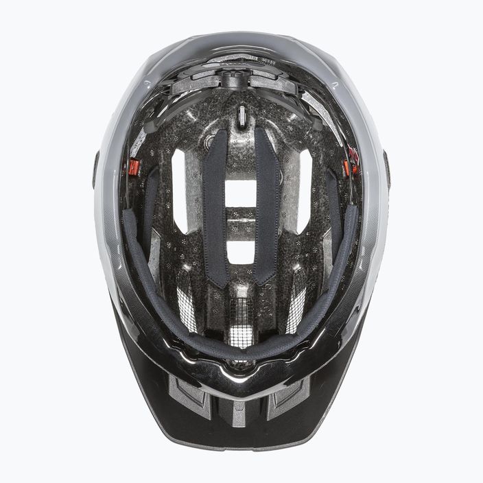 UVEX Quatro rhino/black bicycle helmet 4