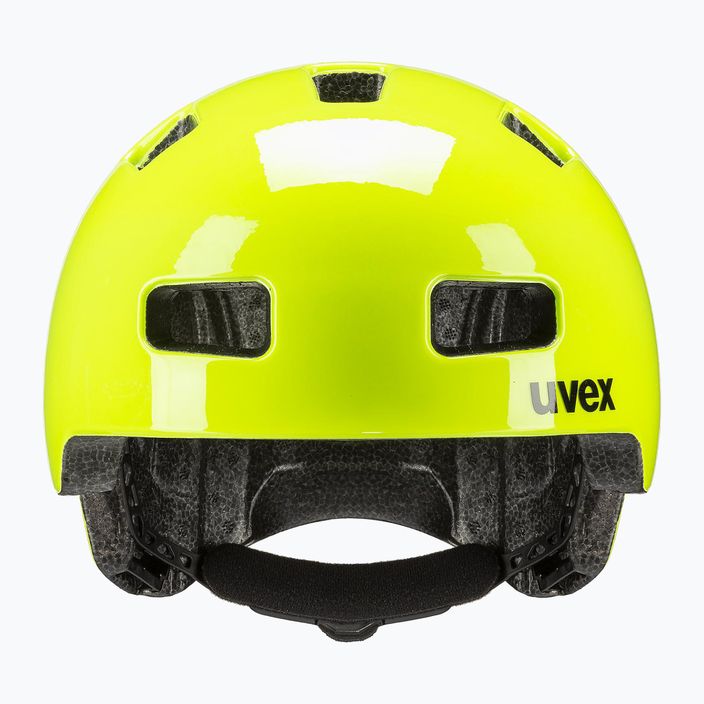 UVEX children's bike helmet HLMT 4 neon yellow 2