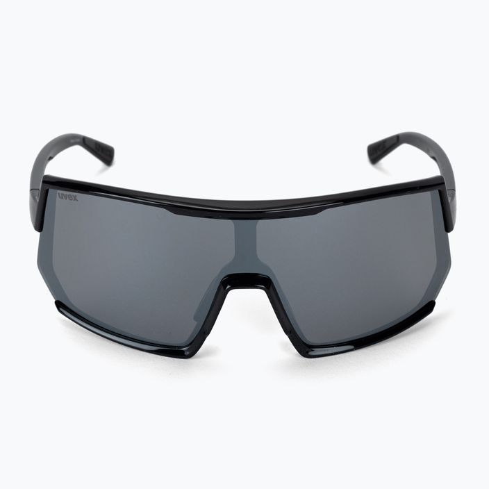 UVEX Sportstyle 235 black matt/mirror silver cycling glasses S5330032216 3
