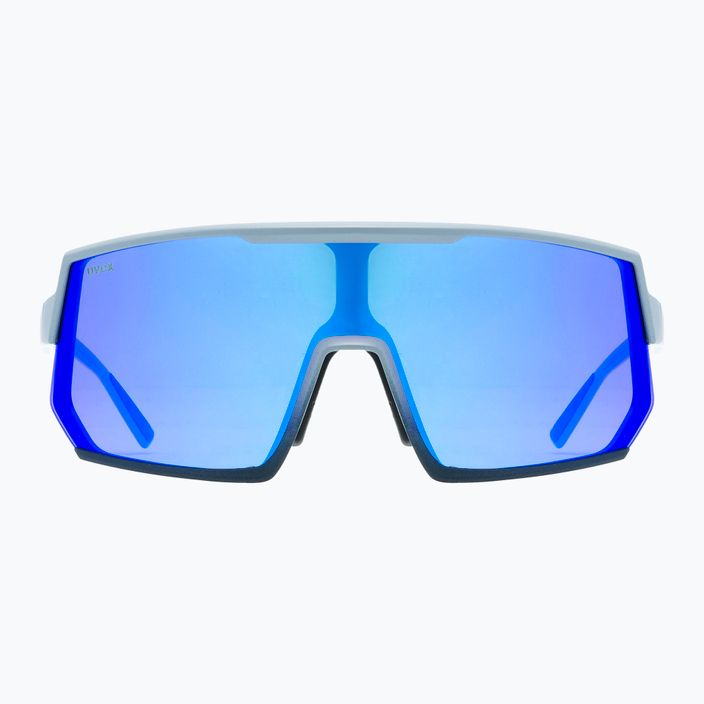 UVEX Sportstyle 235 rhino deep space mat/mirror blue cycling glasses S5330035416 7