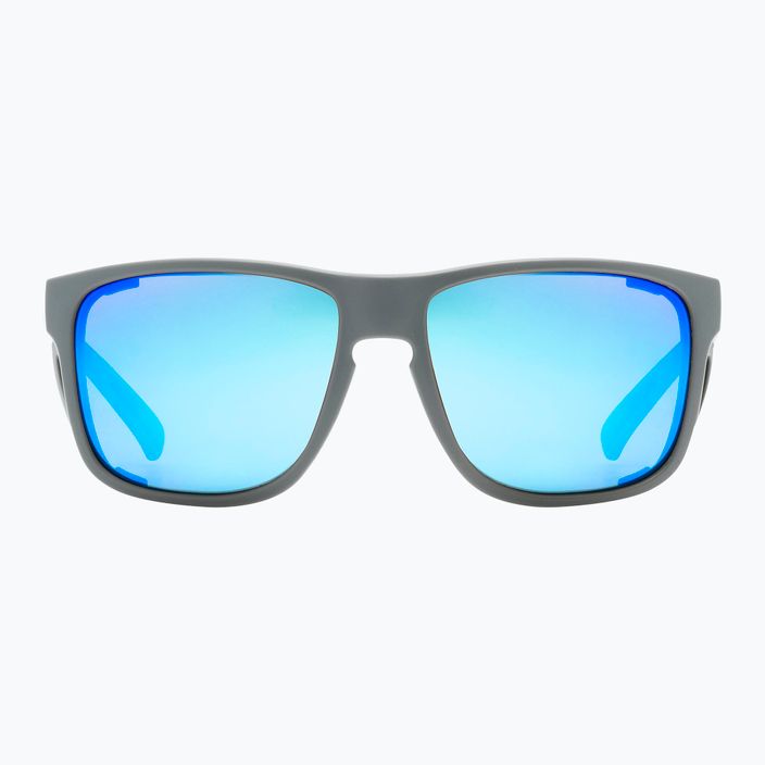 UVEX Sportstyle 312 rhino mat/mirror blue sunglasses S5330075516 7