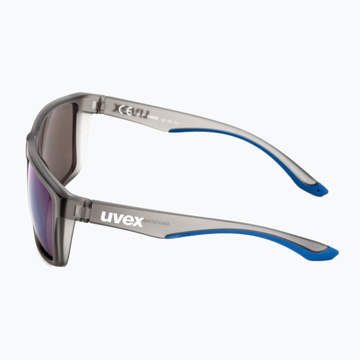 Uvex Lgl 50 CV smoke mat/mirror plasma sunglasses 53/3/008/5598 4