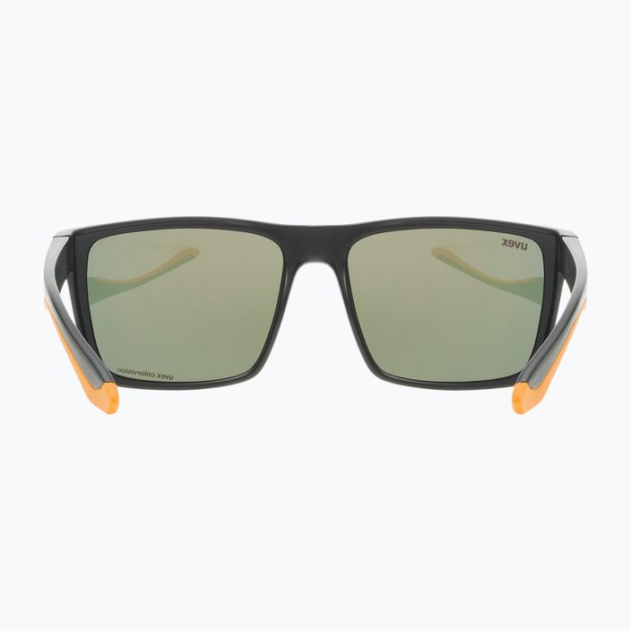 Uvex Lgl 50 CV black mat/mirror champagne sunglasses 53/3/008/2297 9
