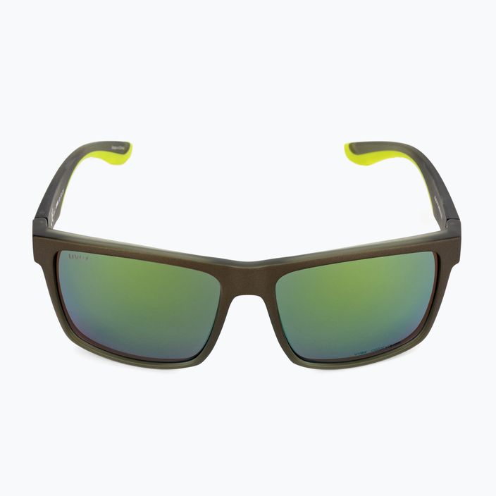 Uvex Lgl 50 CV olive matt/mirror green sunglasses 53/3/008/7795 3