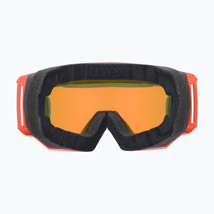 Ski goggles UVEX Athletic FM fierce red mat/mirror orange 55/0/520/3130 8