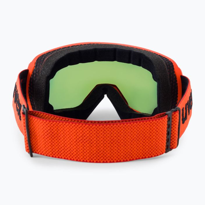 UVEX Downhill 2100 CV ski goggles fierce red mat/mirror orange colorvision green 55/0/392/3130 3