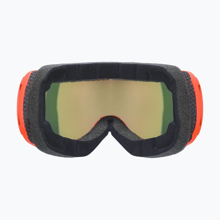 UVEX Downhill 2100 CV ski goggles fierce red mat/mirror orange colorvision green 55/0/392/3130 8